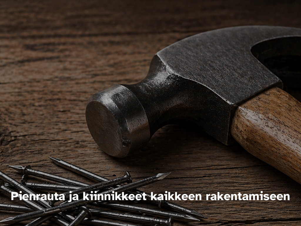 Pienrauta ja kiinnikkeet