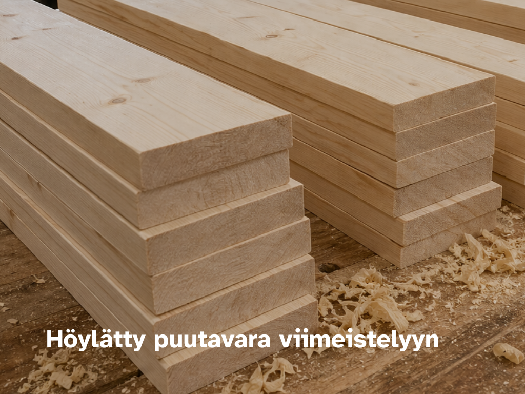 Höylätty puutavara