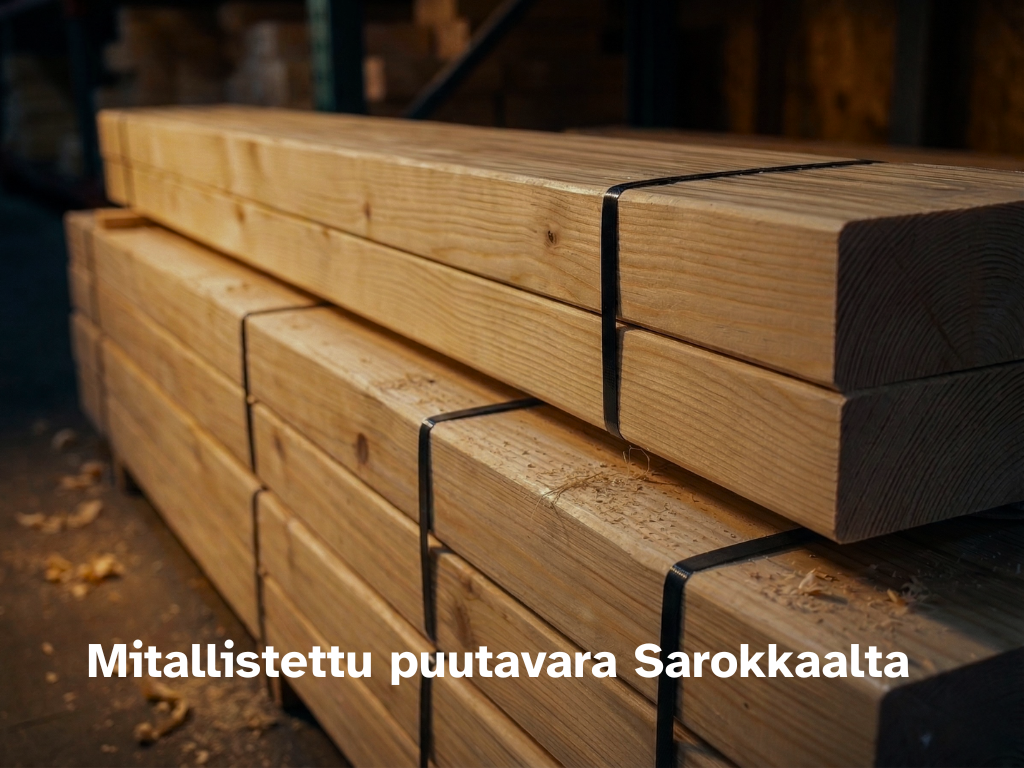 Mitallistettu puutavara