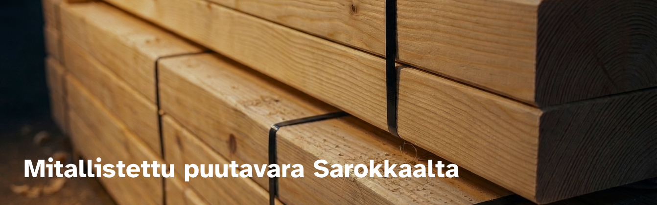 Mitallistettu puutavara