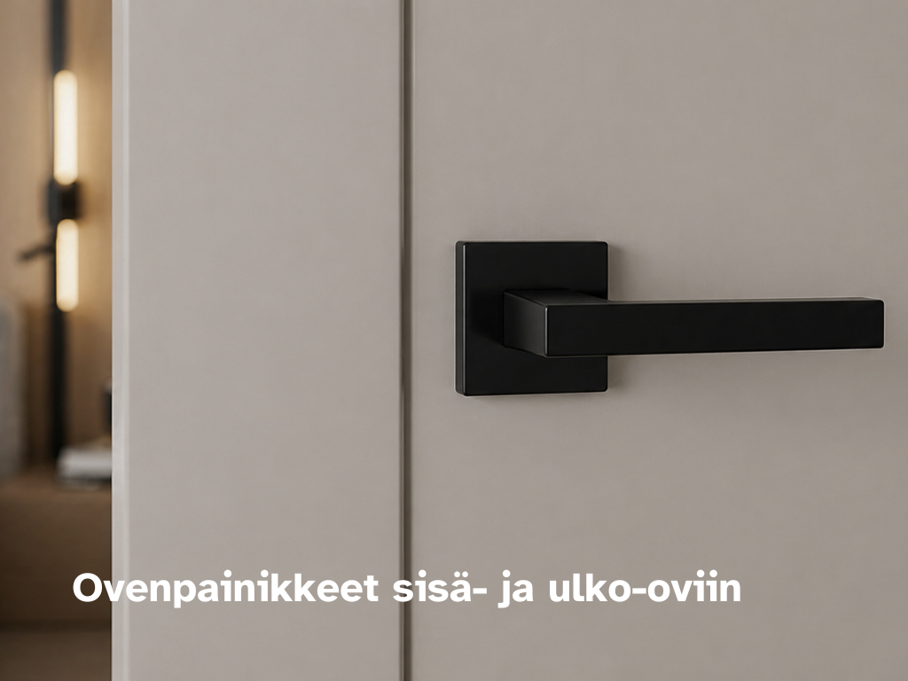 Ovenpainikkeet ja tarvikkeet