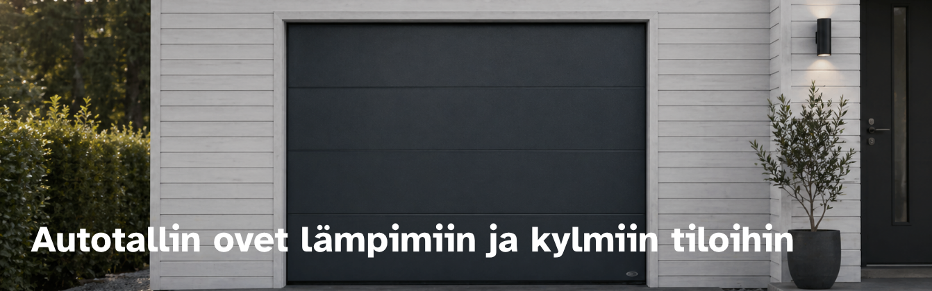 Autotallin ovet