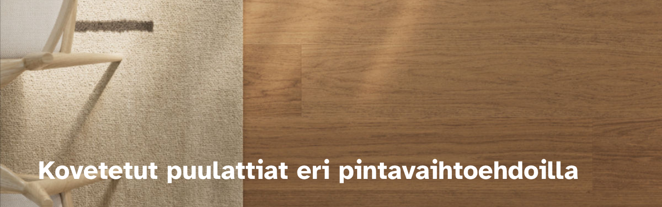 Kovetettu puulattia