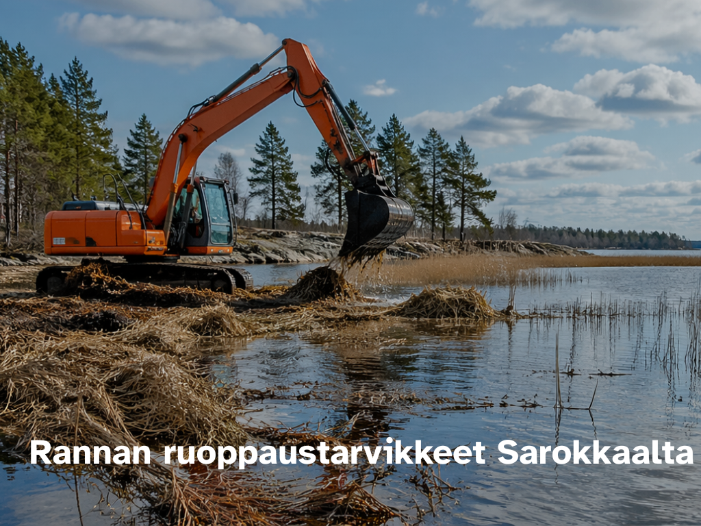 Rannan ruoppaus