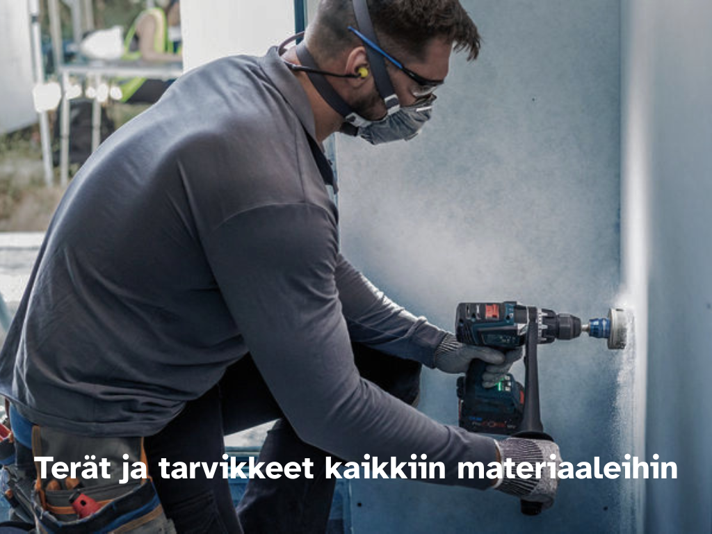 Sähkötyökalujen terät ja tarvikkeet