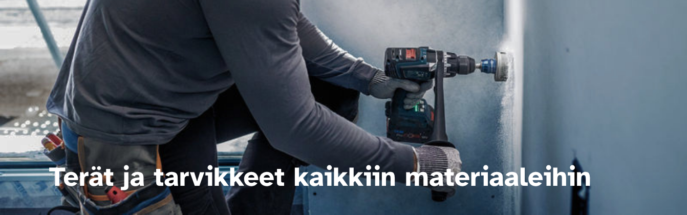 Sähkötyökalujen terät ja tarvikkeet