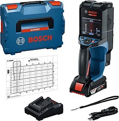 Rakenneilmaisin Expert D-Tect18v-200-17c 1x2,0ah