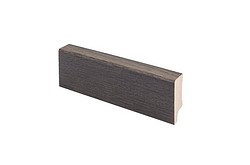 Jalkalista 16x42x2700 harmaalakattu tammiviilu