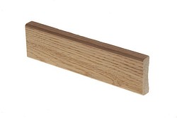 Peitelista 12x42x2450 tammi lakattu