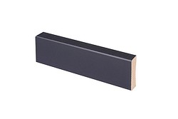 Peitelista 12x42x2200 musta RAL9005