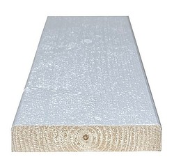 Ulkoverhouslauta 20X95 Välimaalattu Valkoinen Paintcut