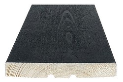 Ulkoverhouslauta 23X145 Välimaalattu Musta Paintcut