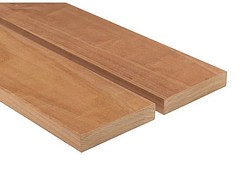 Laudelauta lämpökäsitelty Haapa 28x140 vaalea paahto