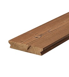 Terassilauta Lunawood Lämpökäsitelty Kuusi SHP 32X166 SAP Harjattu