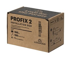 Luna Profix2 -kiinnike Lunawood lämpöpuulle 100 kpl/pkt