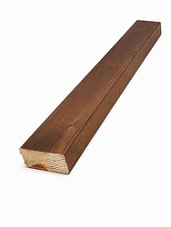 Suunnikasrima 28x66/58 ruskea kestopuu