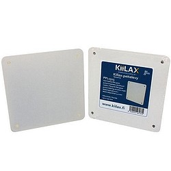 Peitelevy RAL9010 valkea 200x200mm/1mm Kiilax