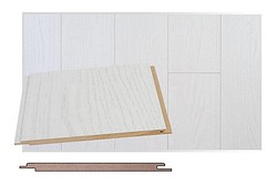 8x160x2100 kattopaneeli MDF STP 0-sauma hopeasaarni 1,68m²/pkt