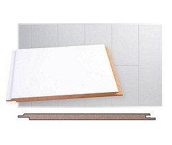 8x195x2070 kattopaneeli MDF 0-sauma Smart puolikiiltävä valkoinen 1,91m²/pkt