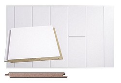 15x160x2400 kattopaneeli MDF STS-5 Tuhti Lumi 1,39m²/pkt