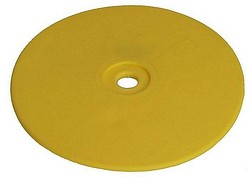 Naulauslevykepussi 60 mm keltainen 100 kpl/pss