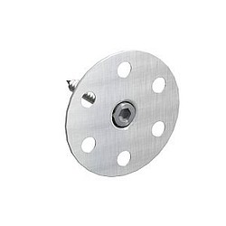 Märkätilalevyn O-kiinnike Tulppa 100mm + Rst-ruuvi 50kpl/pss
