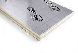 PIR-lämmöneristelevy Recticel Eurowall® 30x600x1200mm sauna