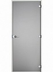 Lasiovi Vihtan KASTE Harmaa satiini 9x21