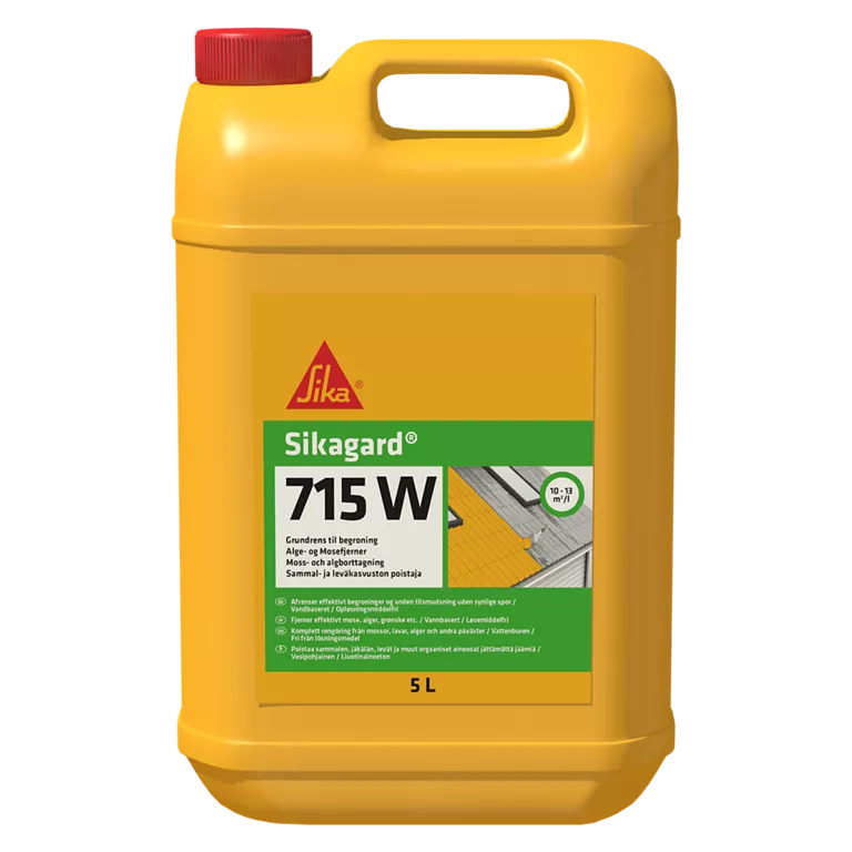 Sikagard-715 W 5 l sammaleen ja levän pesuaine