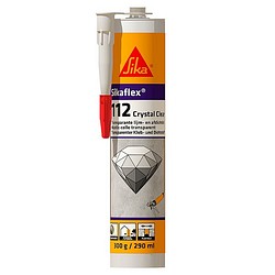 Liima- ja tiivistemassa Sikaflex-112 Crystal Clear 290 ml