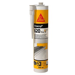 Palonkestävä akryylimassa Sikacryl-620 Fire grey 300 ml