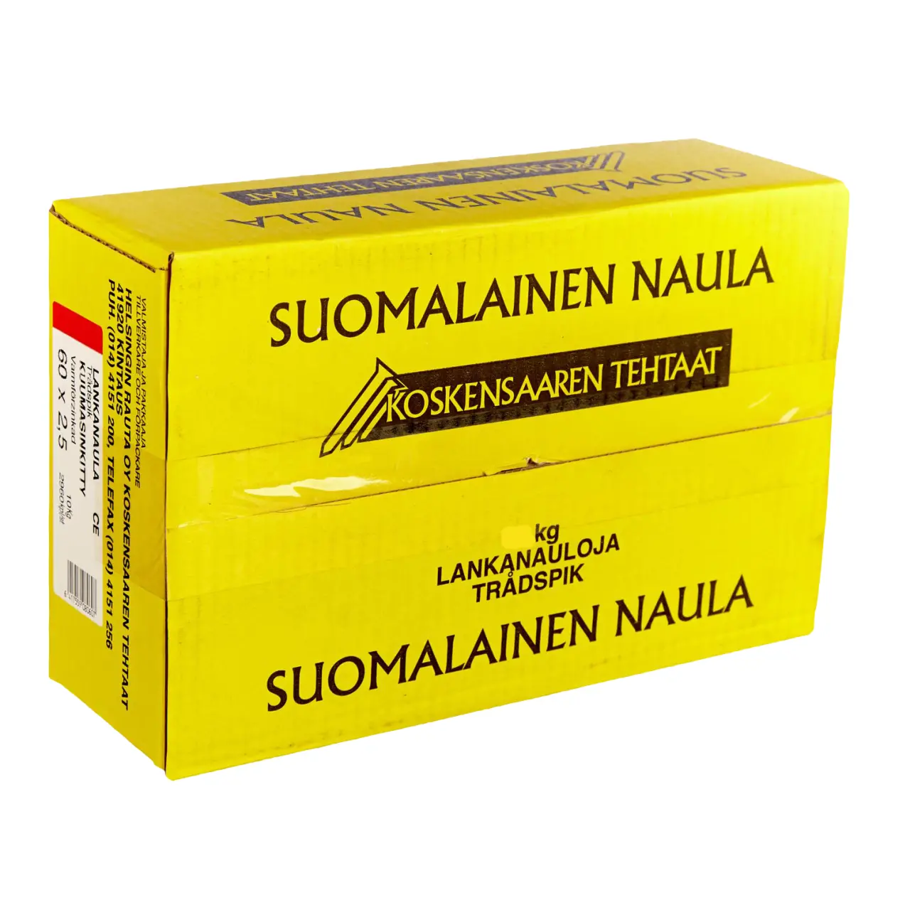 Lankanaula kuumasinkitty 60x2,5 5 kg