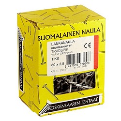 Lankanaula kuumasinkitty 60x2,5 1 kg