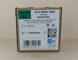 A2 6x90 Ruuvi Torx25 100 kpl/pkt