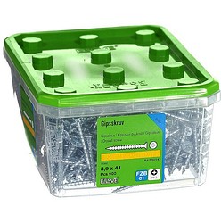 Kipsilevyruuvi harvakierre 3,9x41 puurankaan 900 kpl/ltk