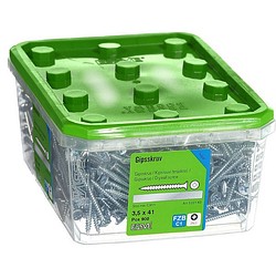 Kipsilevyruuvi tiuhakierre 3,5x41 metallirankaan 900 kpl/ltk