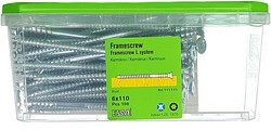 Karmiruuvi 6x110 100 kpl/pkt