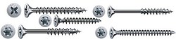 3x25 Uppo Ruuvi Abc-Spax 200 kpl