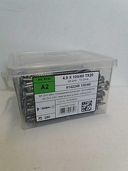 Ruuvi 4,8X100 T20 A2 250kpl/ltk