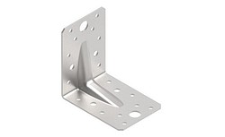 Kulmalevy 2.5X90X90X65 Vahvistettu