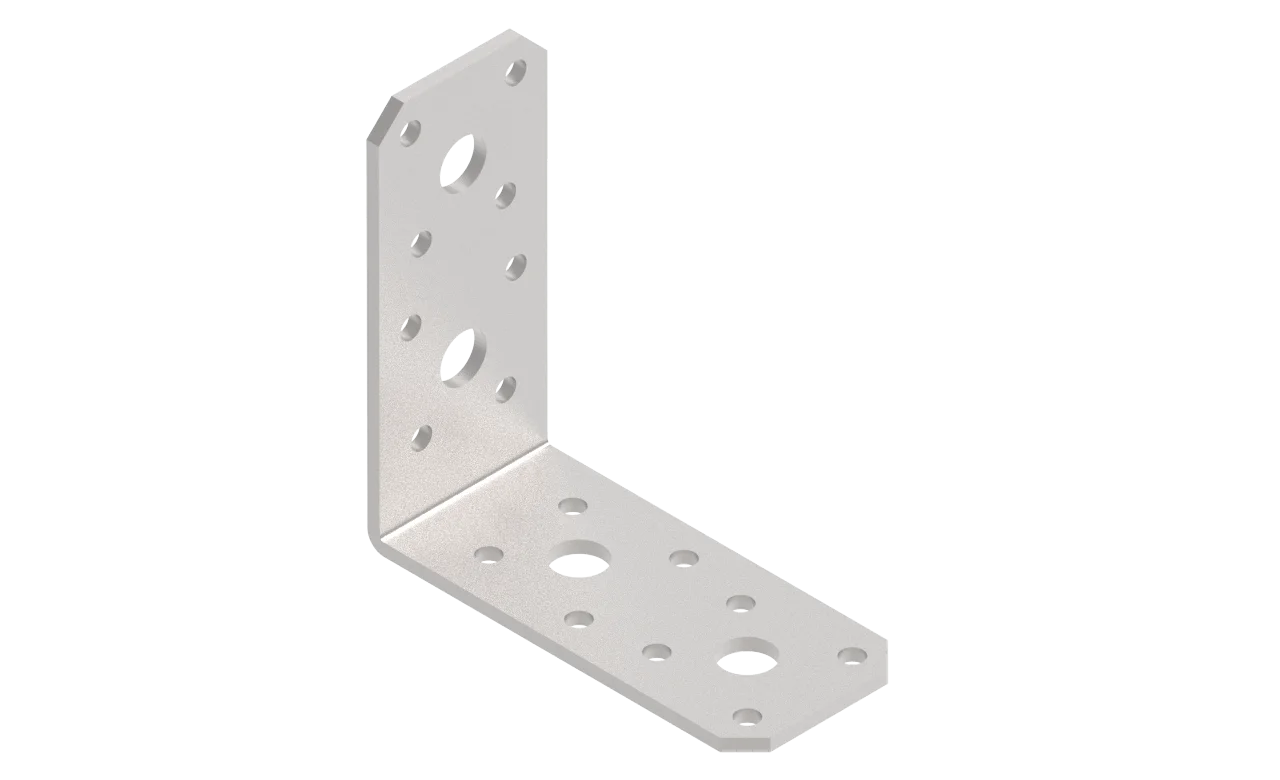 Kulmalevy 3,0X90X90X40 Sinkitty
