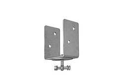 U-Kiinnike Pystpalkille 6"