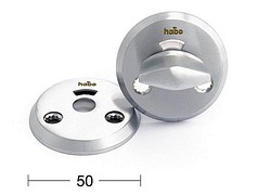 Wc-Vääntönuppi A262 harjattu kromi 13497 Habo