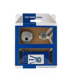 Avainpesä ja vääntönuppi RST HGF 6600 SS