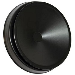 Tuloilmaventtiili 100mm KTS-100 musta RAL9005