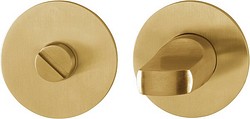 WC-vääntönuppi Amsterdam magneettilukolle F78 harjattu messinki