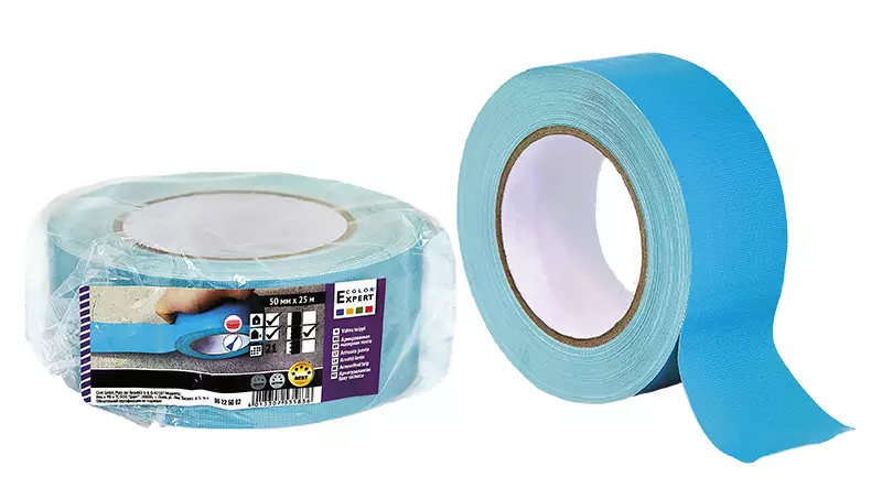 Rappausteippi sininen 50mm x 25m