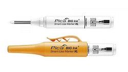 Kynä reikämerkkaukseen XL valkoinen Ø 5mm PICA Big Ink