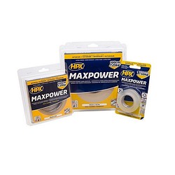 Maxpower kaksipuolinen   teippi 19mm x 2m KIRKAS