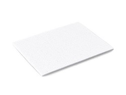 Huopatassu 100x130mm valkoinen